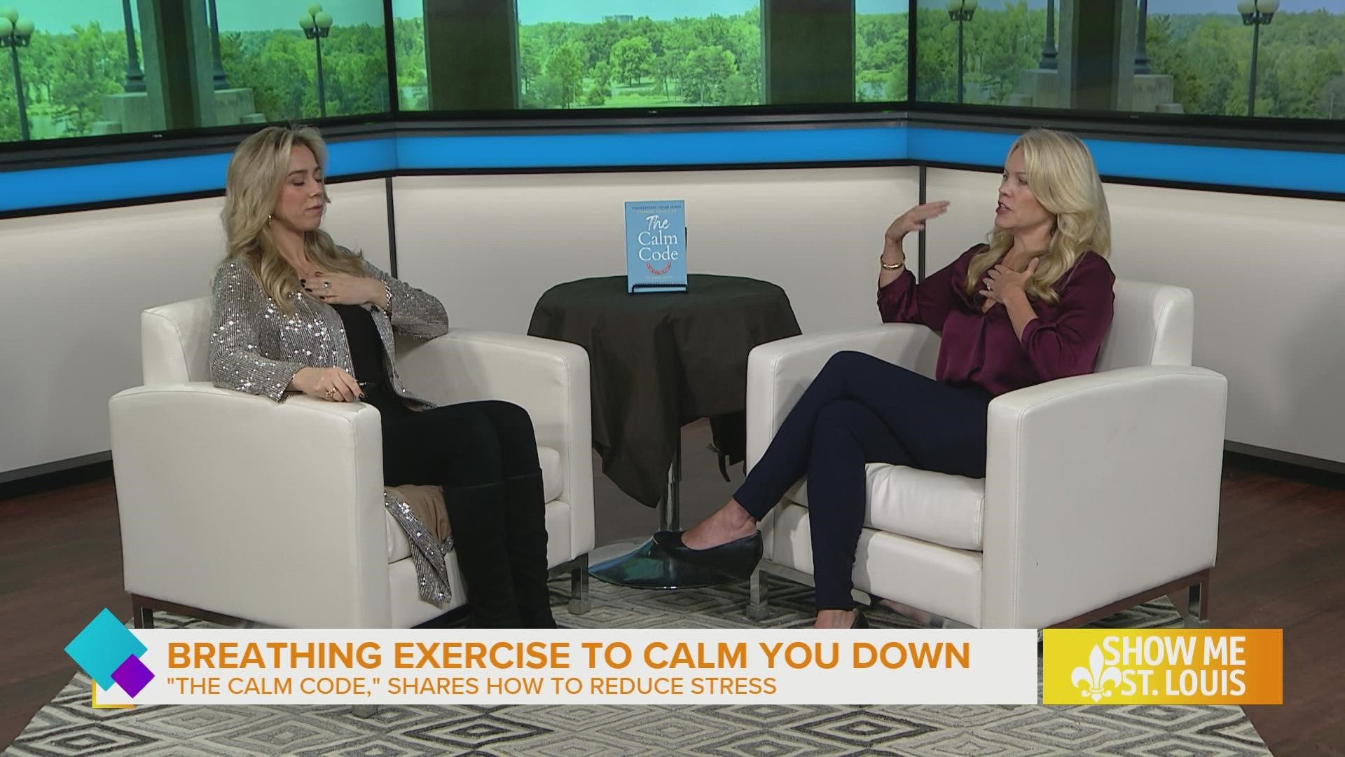 Dr. Annie White stopped by to share her new book, “The Calm Code,” a step-by-step method to reduce stress based on the science of the brain.