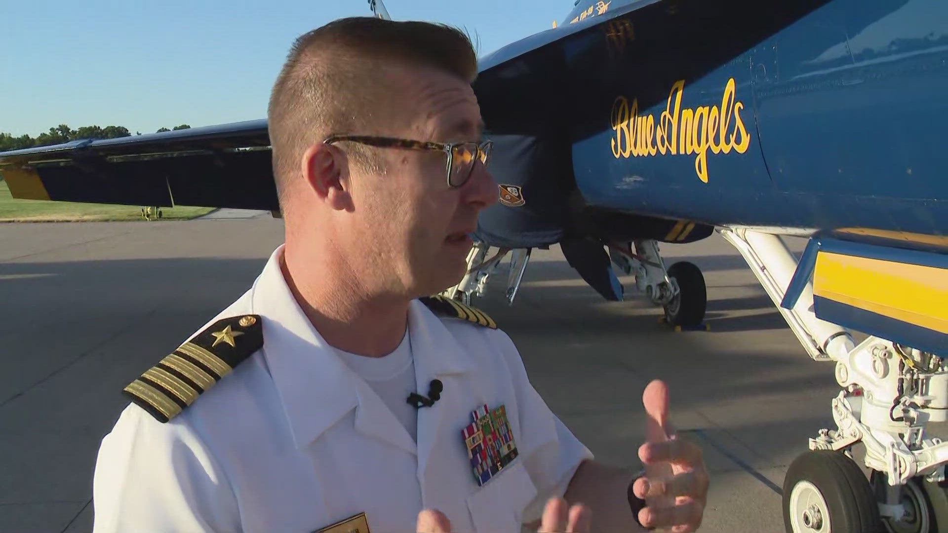 The Blue Angels return to the skies above Chesterfield this weekend, June 8-9. Here's how to watch it.