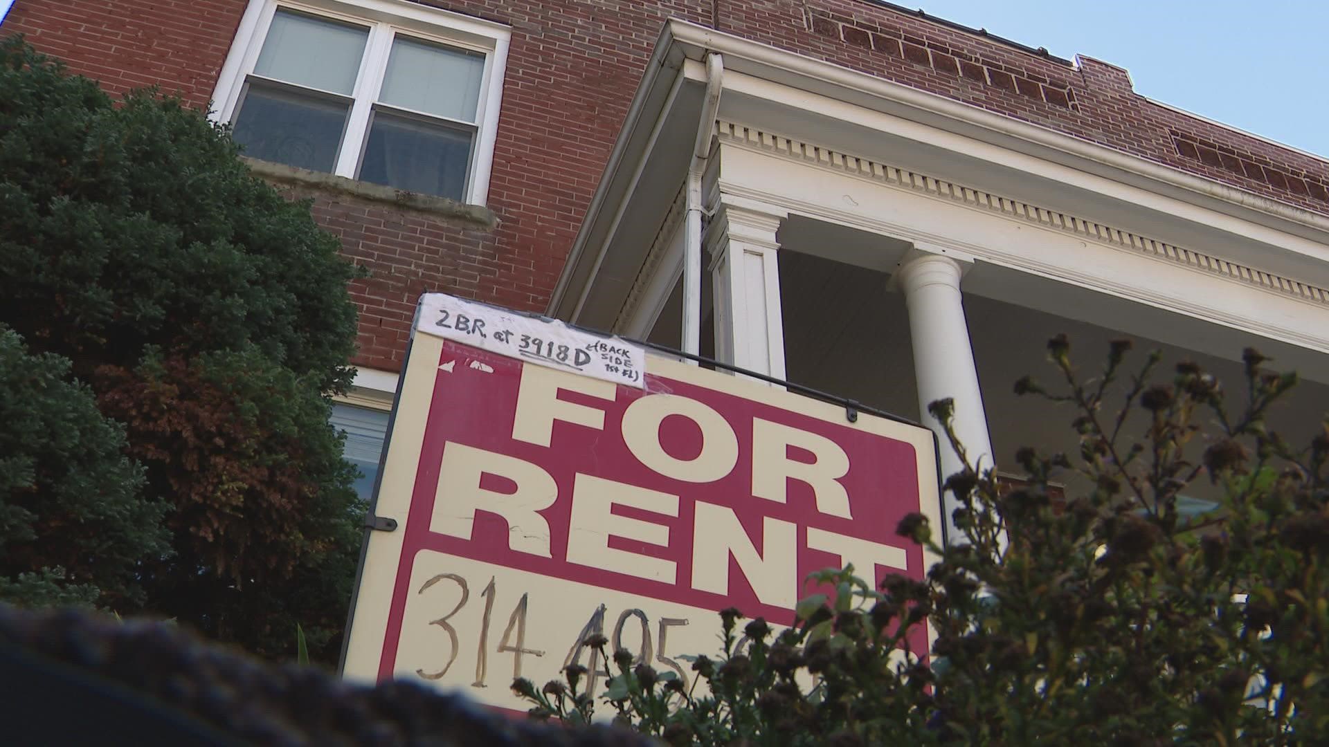 Low inventory, higher rates and fees, inflation and low wages are leaving many St. Louis renters with little choice.
