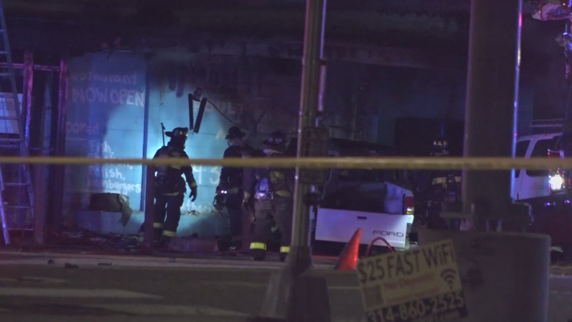  One person died and another was injured in a crash early Wednesday morning in St. Louis. It happened at the intersection of Page Boulevard and Vandeventer Avenue.