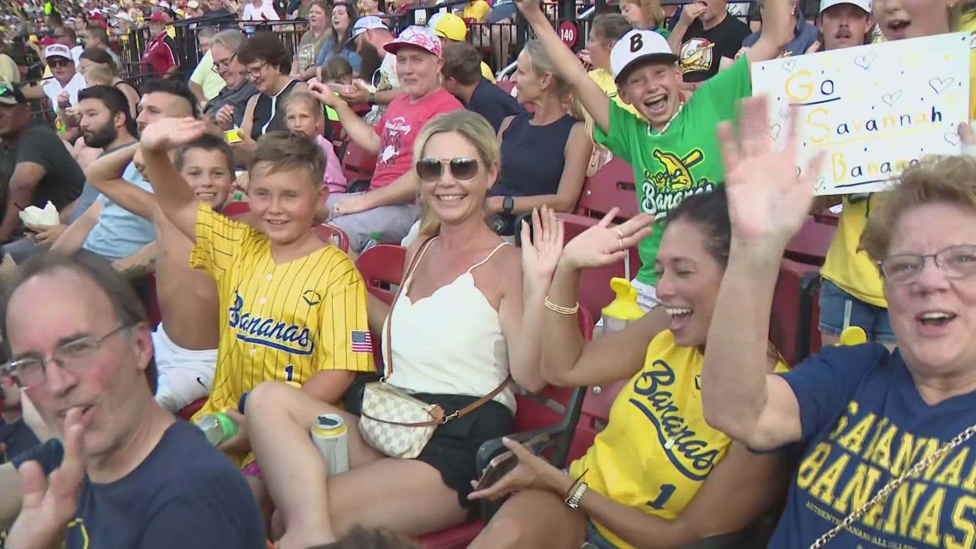 St. Louis had to wait longer than expected to see the Bananas as their first attempt to play here was postponed by weather. Fans said it was worth the wait. 