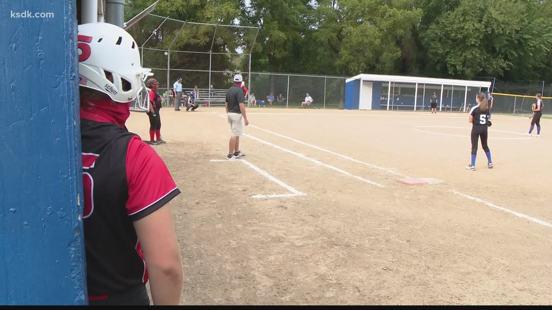 The Incarnate Word Academy Softball team played their first game of the season by leaving the county to get around the restrictions