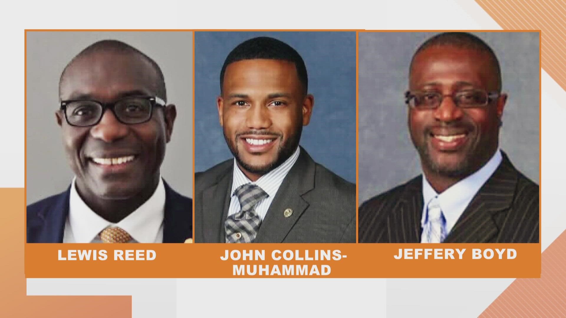 Former St. Louis aldermen Lewis Reed, Jeffrey Boyd and John Collins-Muhammad will serve their prison sentences at facilities throughout the United States.