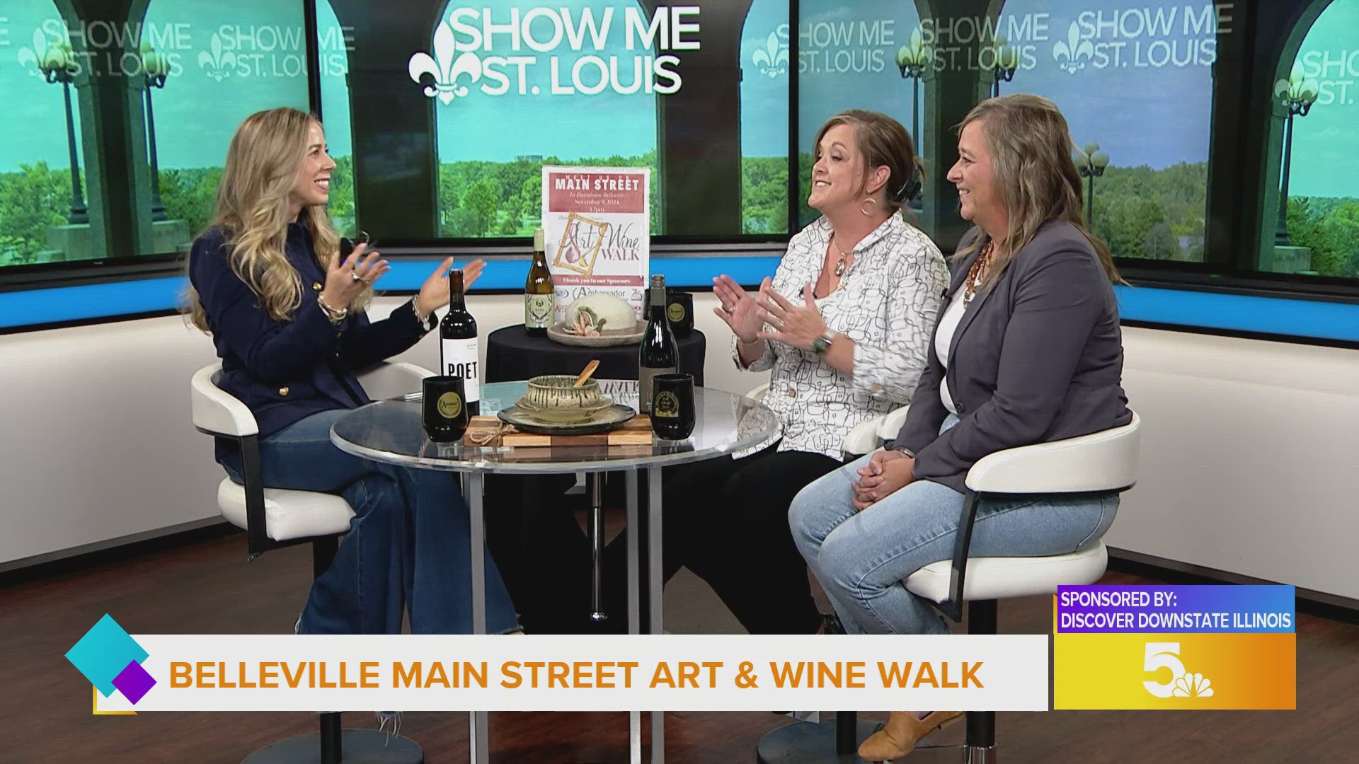 Downtown Belleville kicks off their highly anticipated event -- the art and wine walk! 