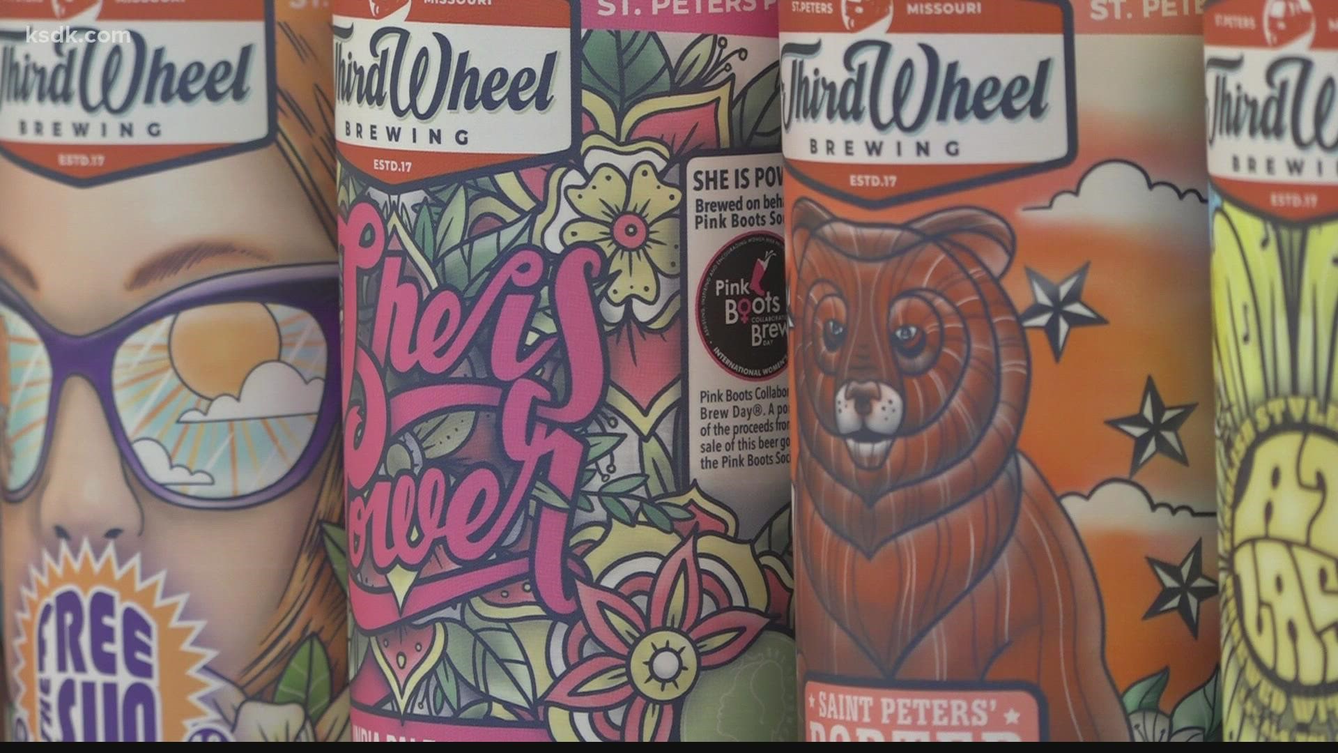 Have you ever looked closely at beer cans in the grocery store? It's where you'll see the detailed work of an artist in St. Charles.