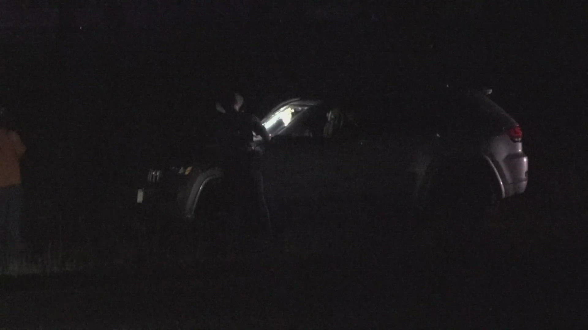 A person was walking on Highway 141 near Romaine Creek Road when they were fatally struck at about 12:30 a.m.