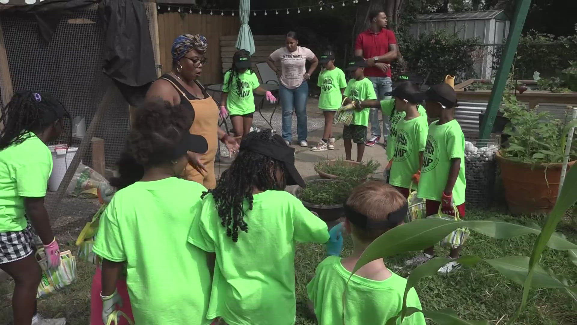 For six weeks, kids will learn what certain things mean and how to tend to the land.