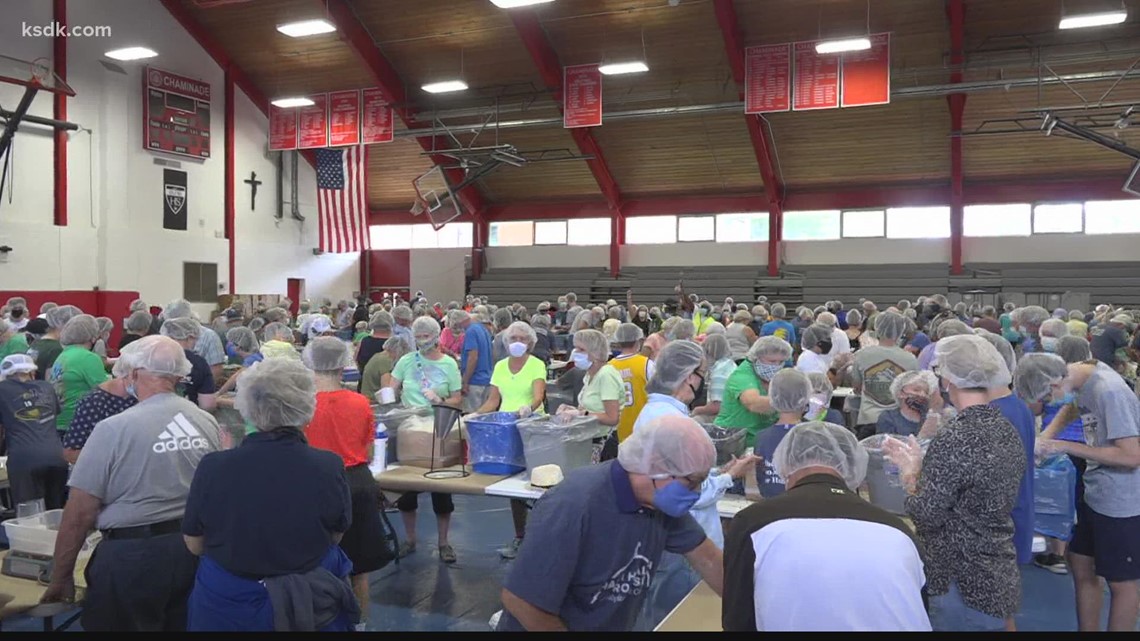 St. Louis volunteers pack 100,000 meals for Haiti - Vimarsana News