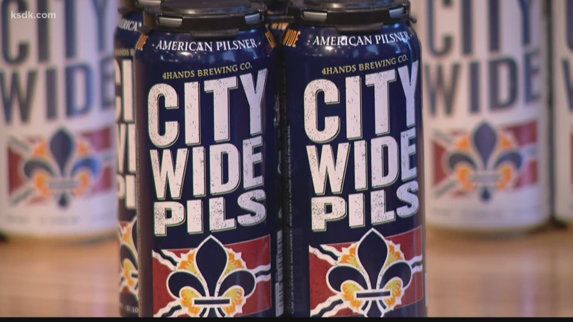 Each can sold translates into dollars for St. Louis area charities.