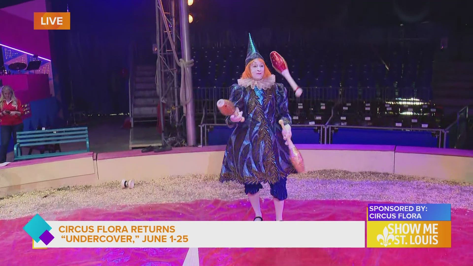 “Undercover” brings feats of wonder back to
Grand Center this summer.