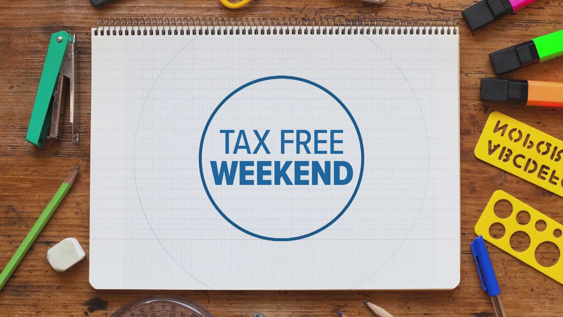 Qualifying supplies are exempt from all state and local sales taxes during Missouri's tax-free weekend. Here's what qualifies for the tax exemption.