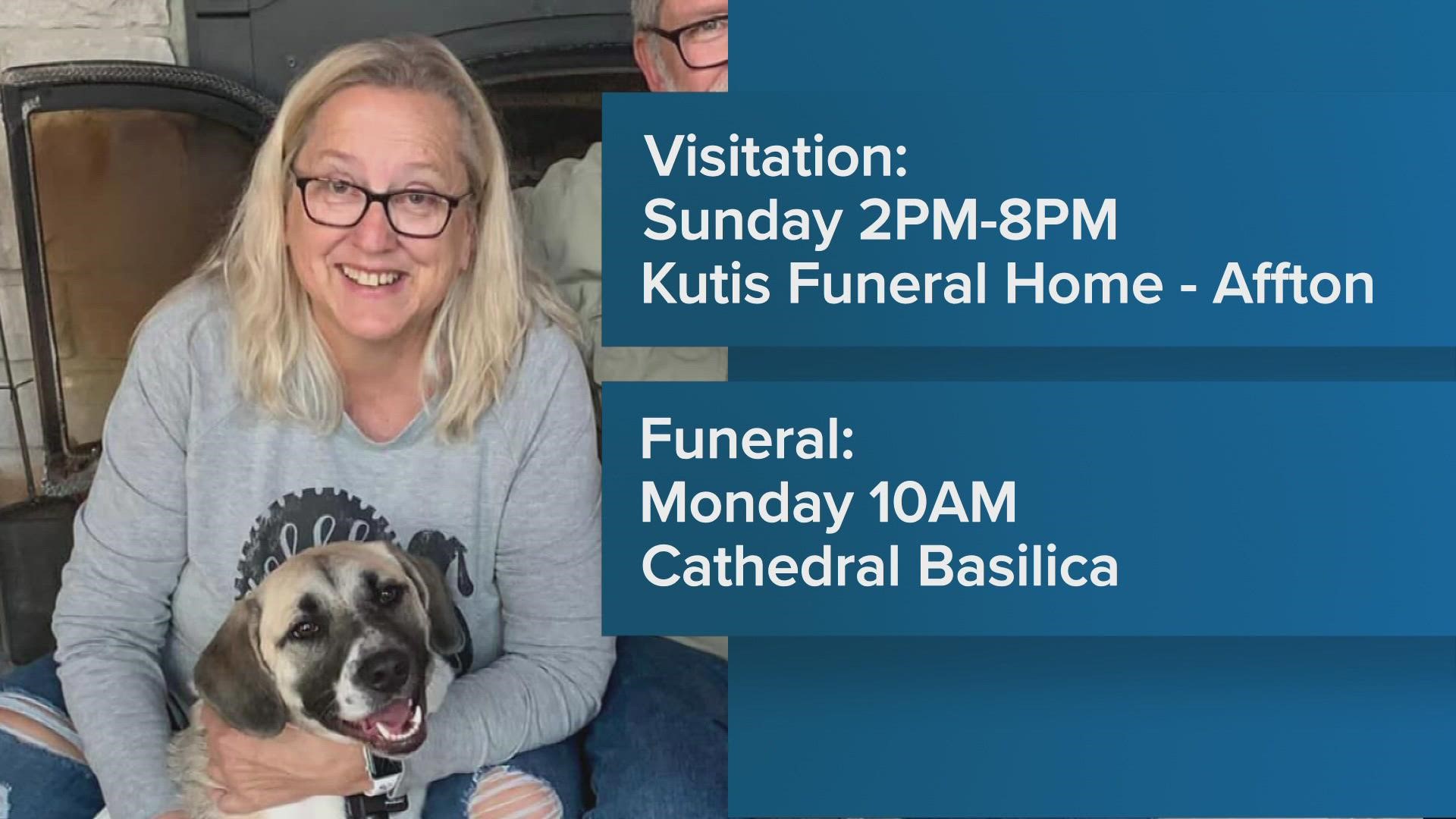 The visitation for Jean Kuczka will be held from 2-8 p.m. Sunday at Kutis Funeral Home in Affton.