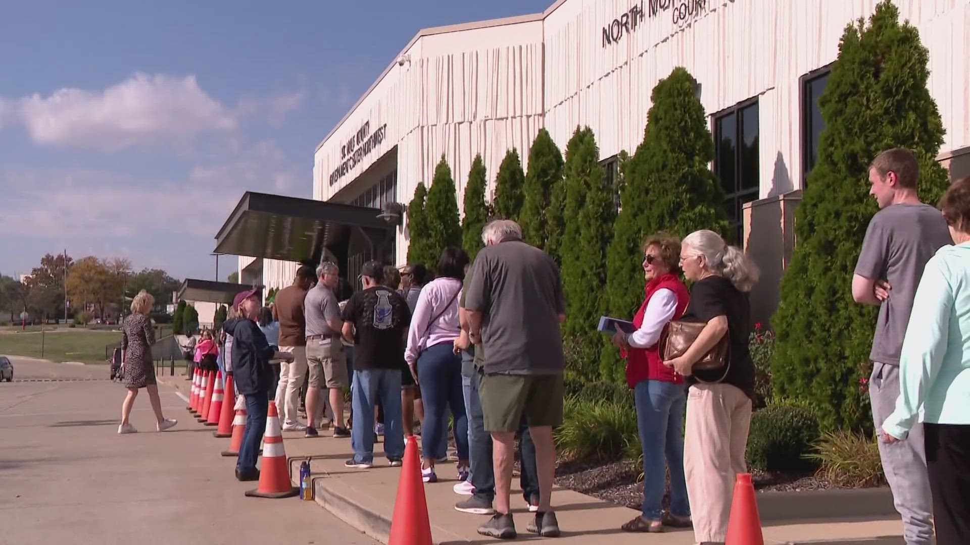 The St. Charles County elections director said people will still be allowed to vote early after a lawsuit raised questions about the presence of poll  challengers.