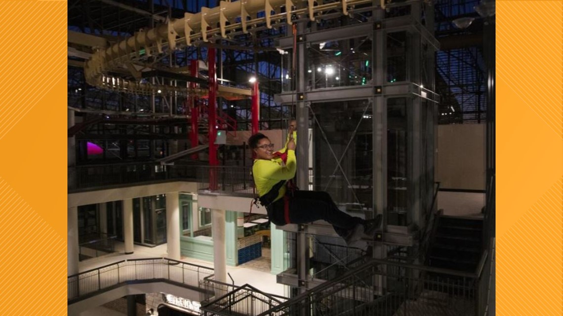 Union Station attractions An inside look at the ropes course