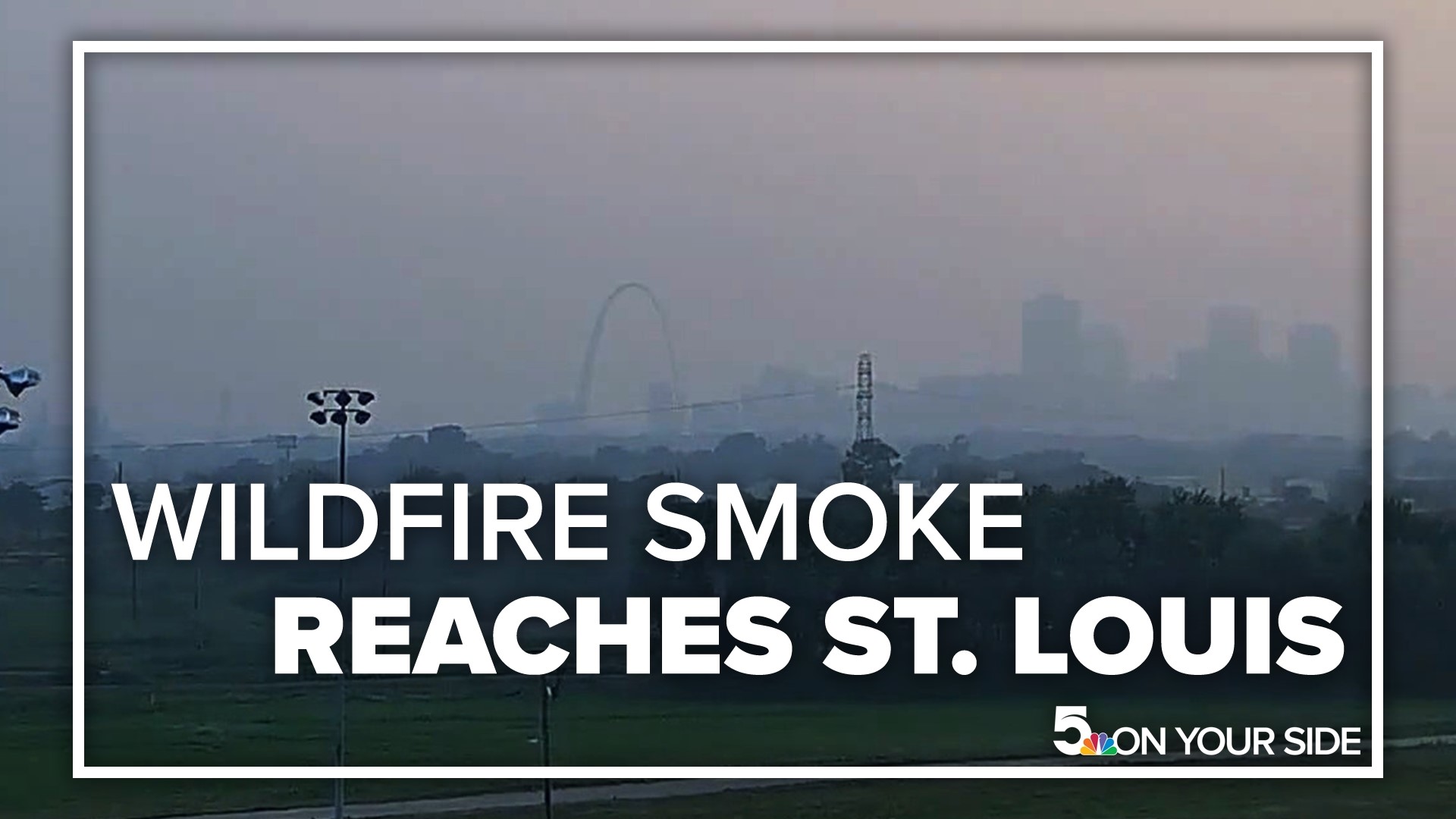 Smoke levels are expected to be the highest Wednesday morning. Exposure can cause coughing, trouble breathing, asthma attacks and irritation in the eyes and sinuses.