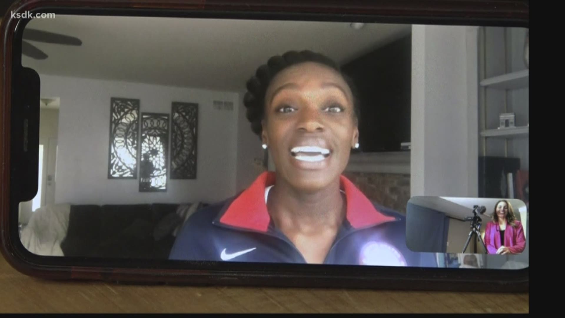 East St. Louis' Dawn Harper-Nelson says she'll be ready for the Olympics next year.