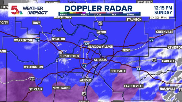 Sunday storm brings rare thundersnow to St. Louis area | ksdk.com