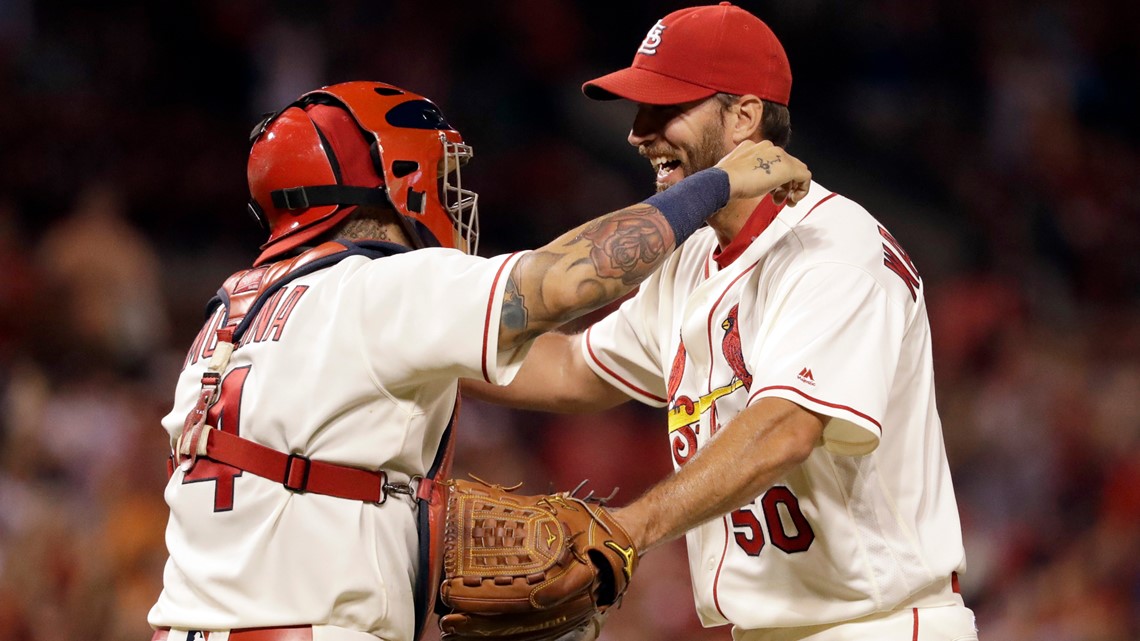 Know what you need? A Yadi-Waino hug.