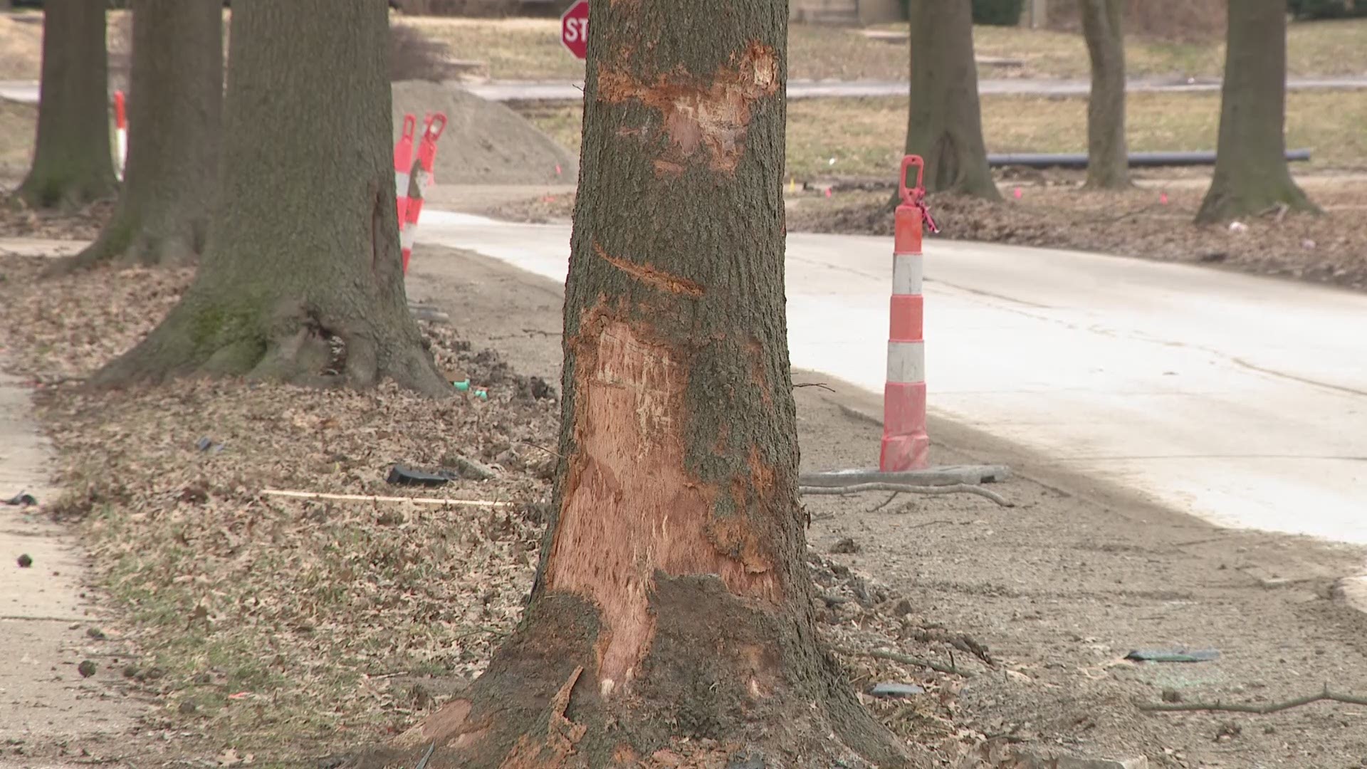 The two injured men were taken to the hospital in critical condition, police say