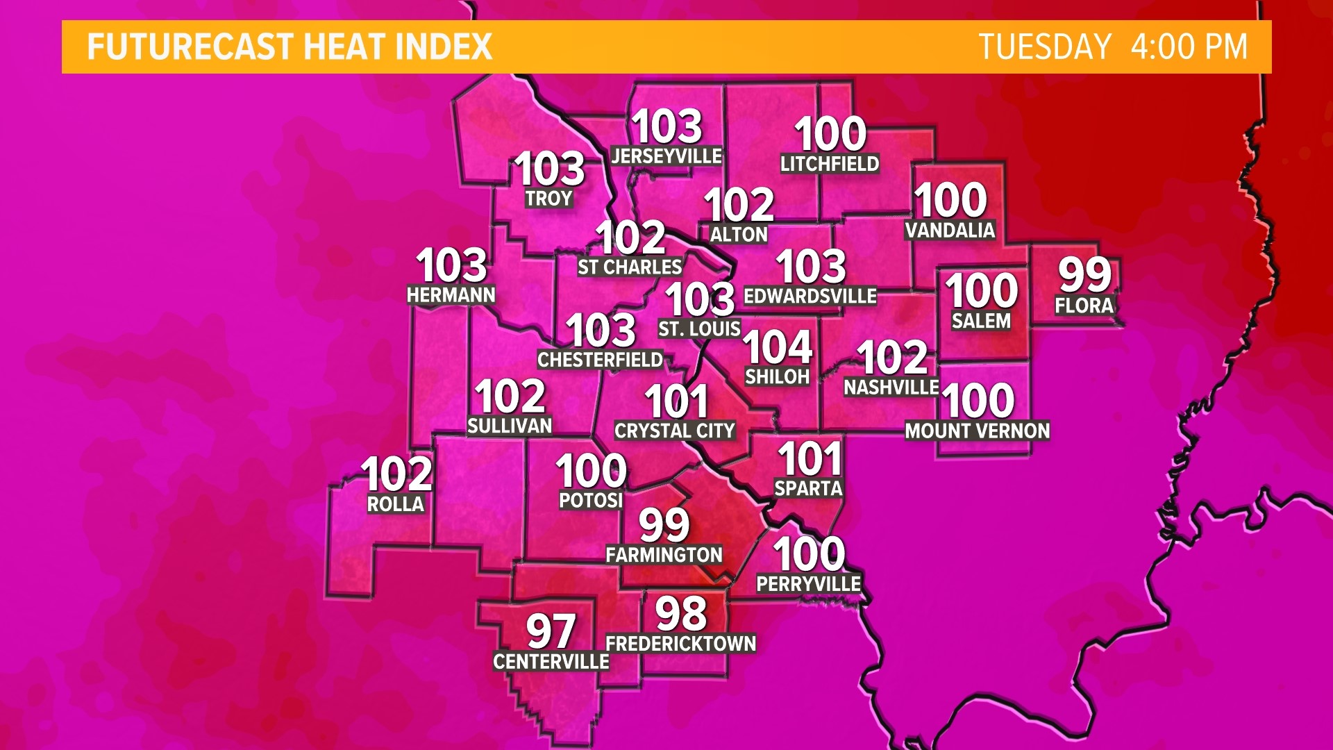 Excessive heat returns to St. Louis for August | ksdk.com