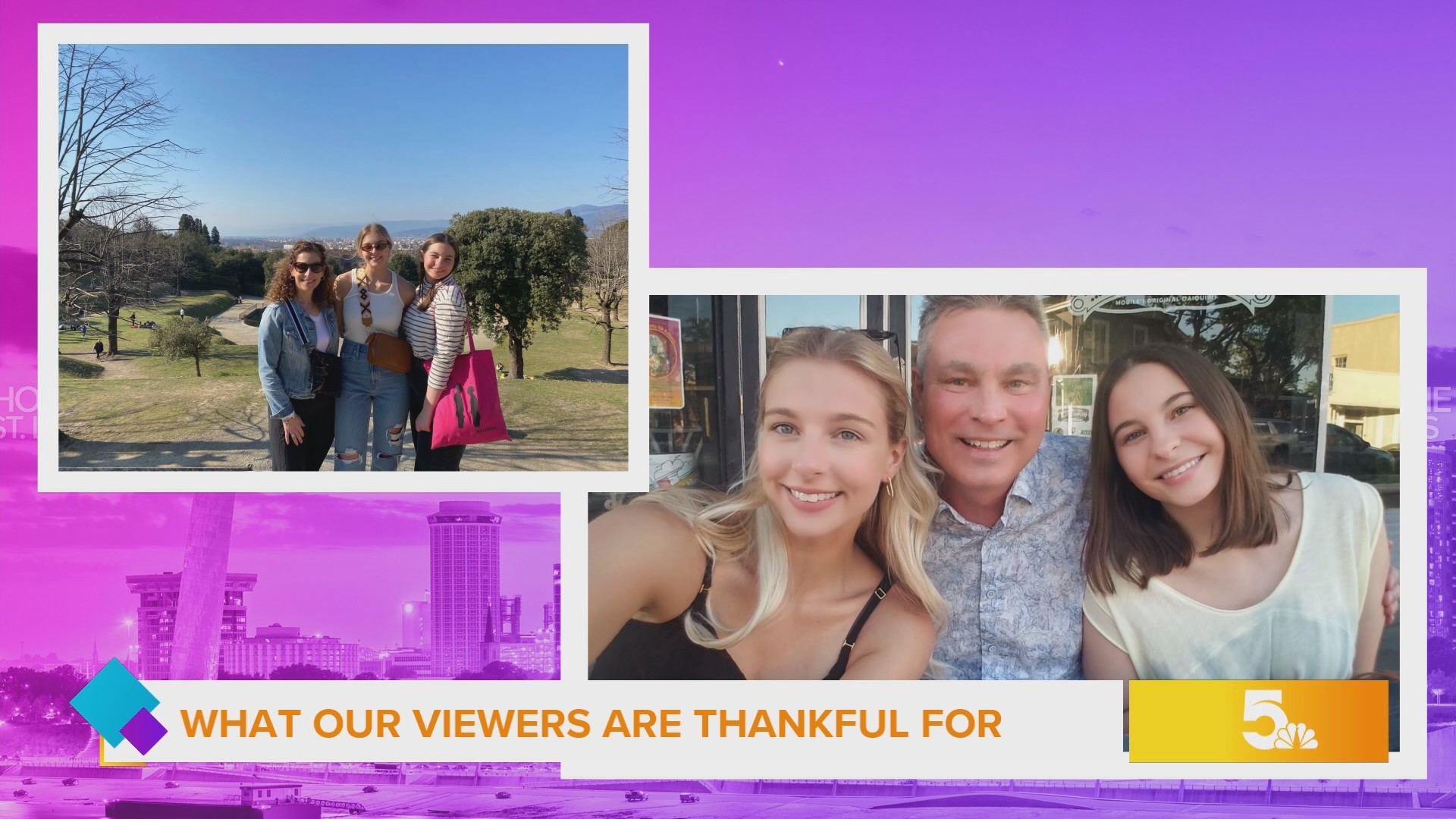 We asked, you answered! See what community members had to share about what they are thankful for.