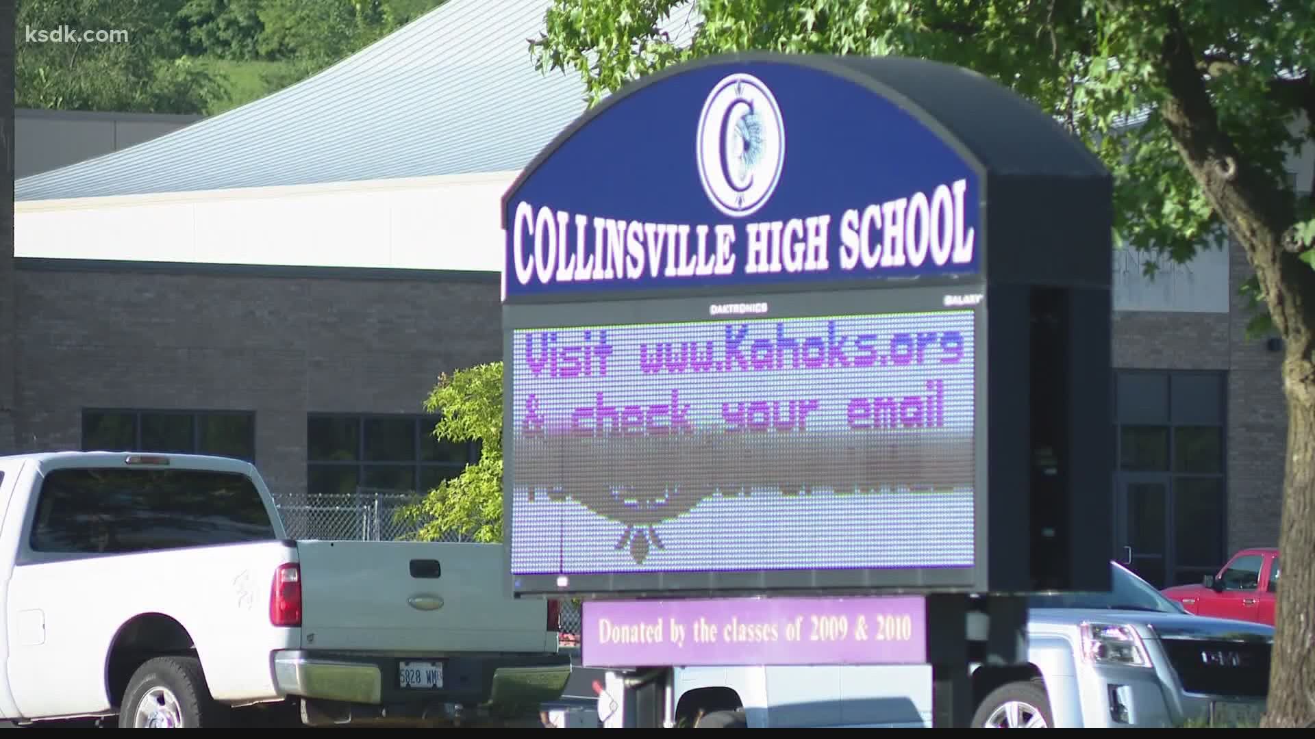 After weeks of delays, students and staff in Collinsville head back to the classroom this morning.