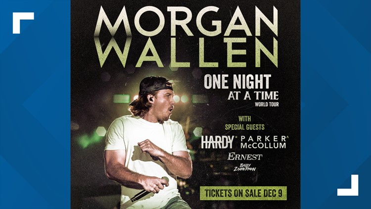 Country star Morgan Wallen will perform 2 nights at Busch Stadium in 2023