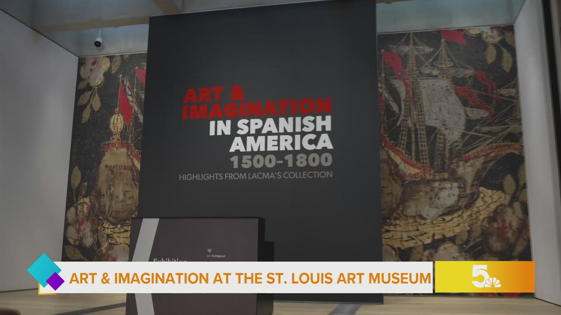 This is the last weekend to see The Art & Imagination in Spanish America Exhibit at The St. Louis Art Museum- the museum is open free to the public on Fridays