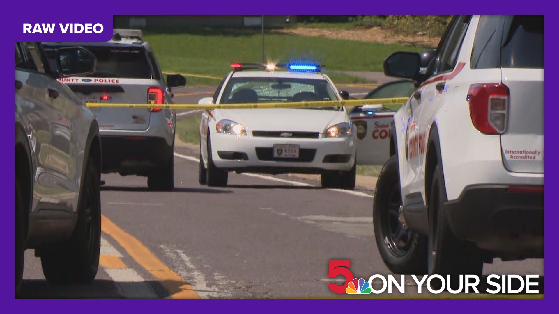 Raw: Video shows investigation after St. Louis County police shoot at ...