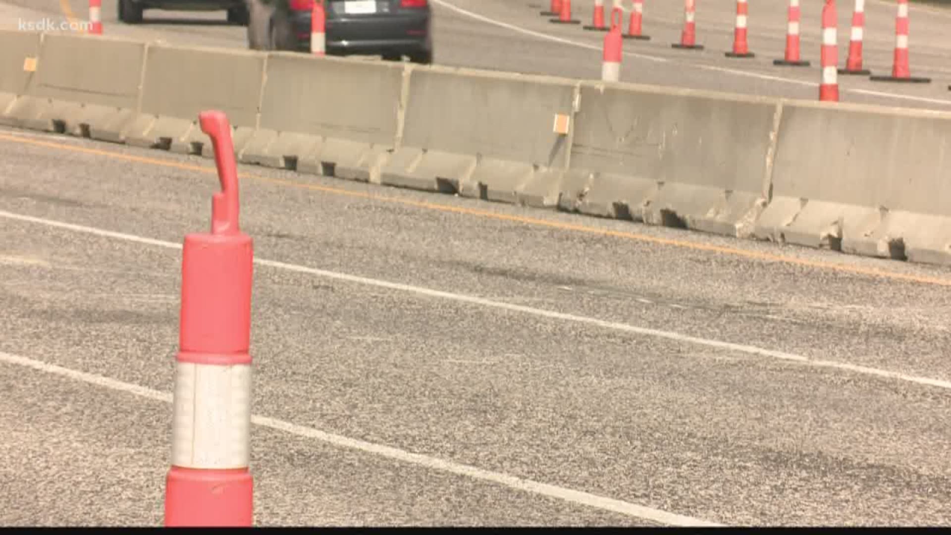 The Missouri Department of Transportation announced westbound lanes will be open by 2 p.m. and eastbound lanes will be open by 7 p.m. on June 27.