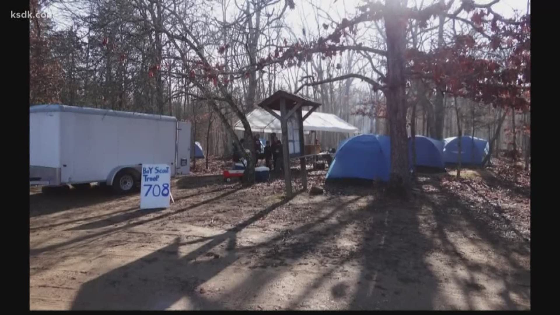 The crooks stole all of their camping gear and their trailer. The boys and troop leaders are now trying to understand why someone would do this.