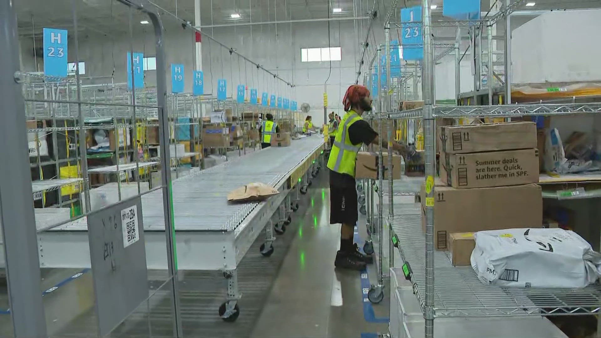 Prime Day: What it's like for fulfillment center workers.