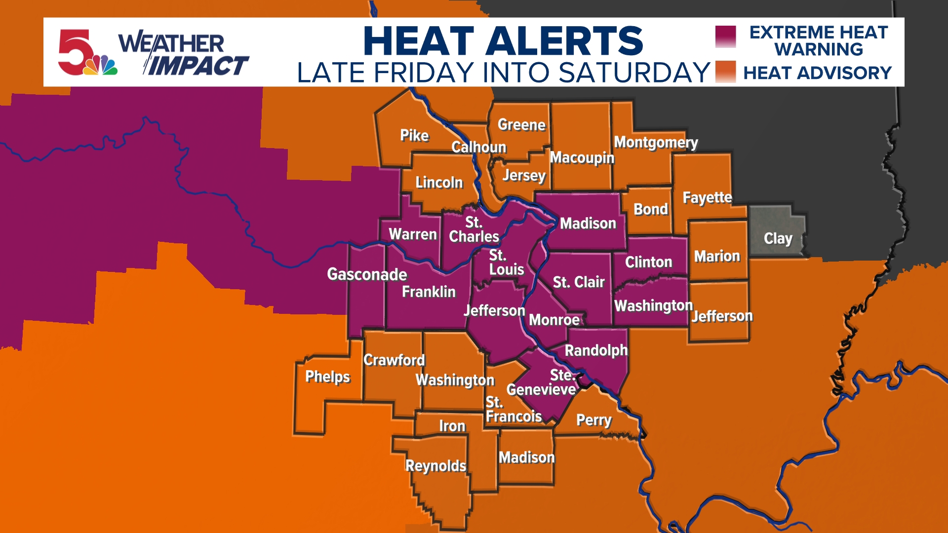 Dangerous heat in St. Louis lingers into the long July 4 weekend ...