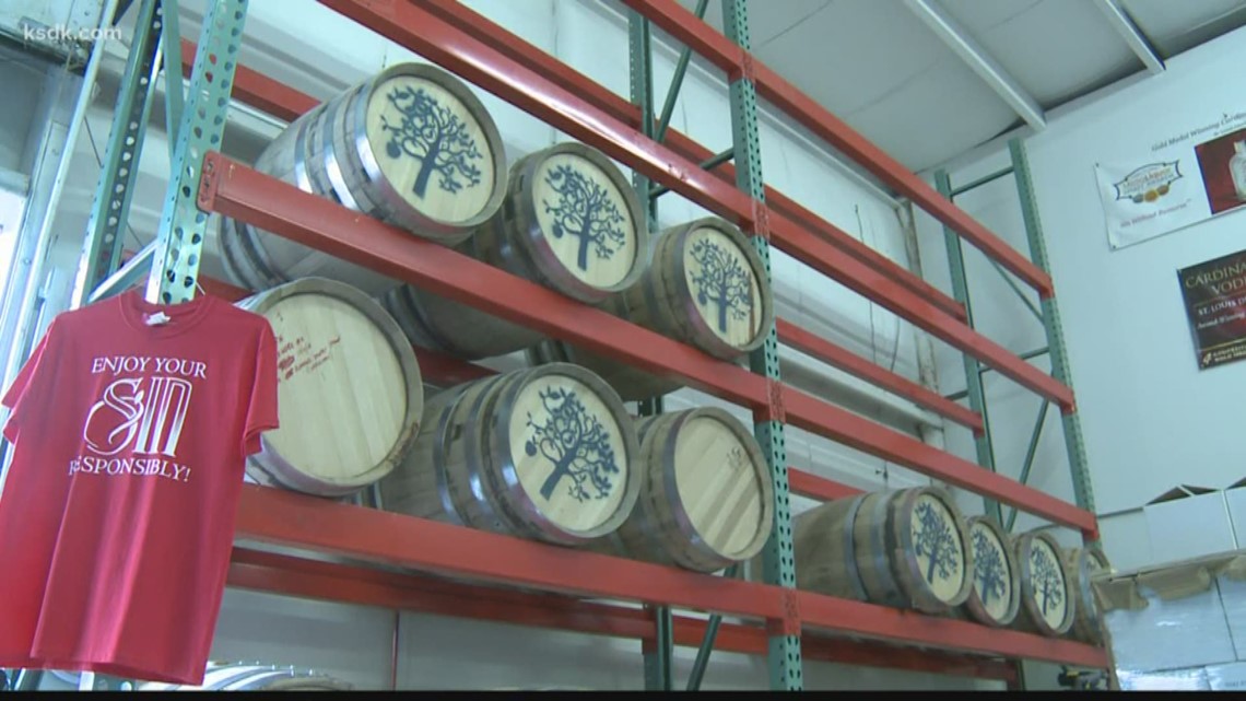 An inside look at a local vodka distillery in St. Charles, Mo