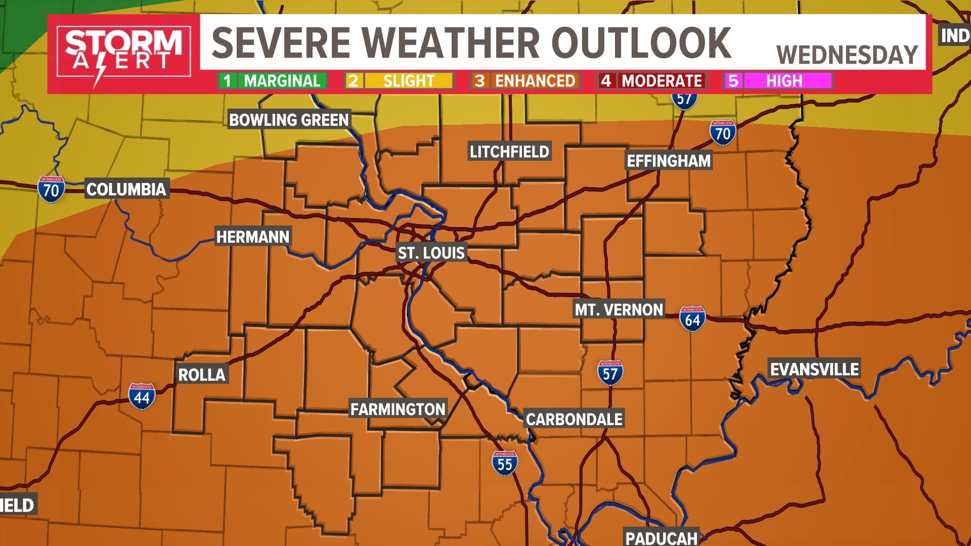 Active pattern continues as severe weather chances ramp up | ksdk.com