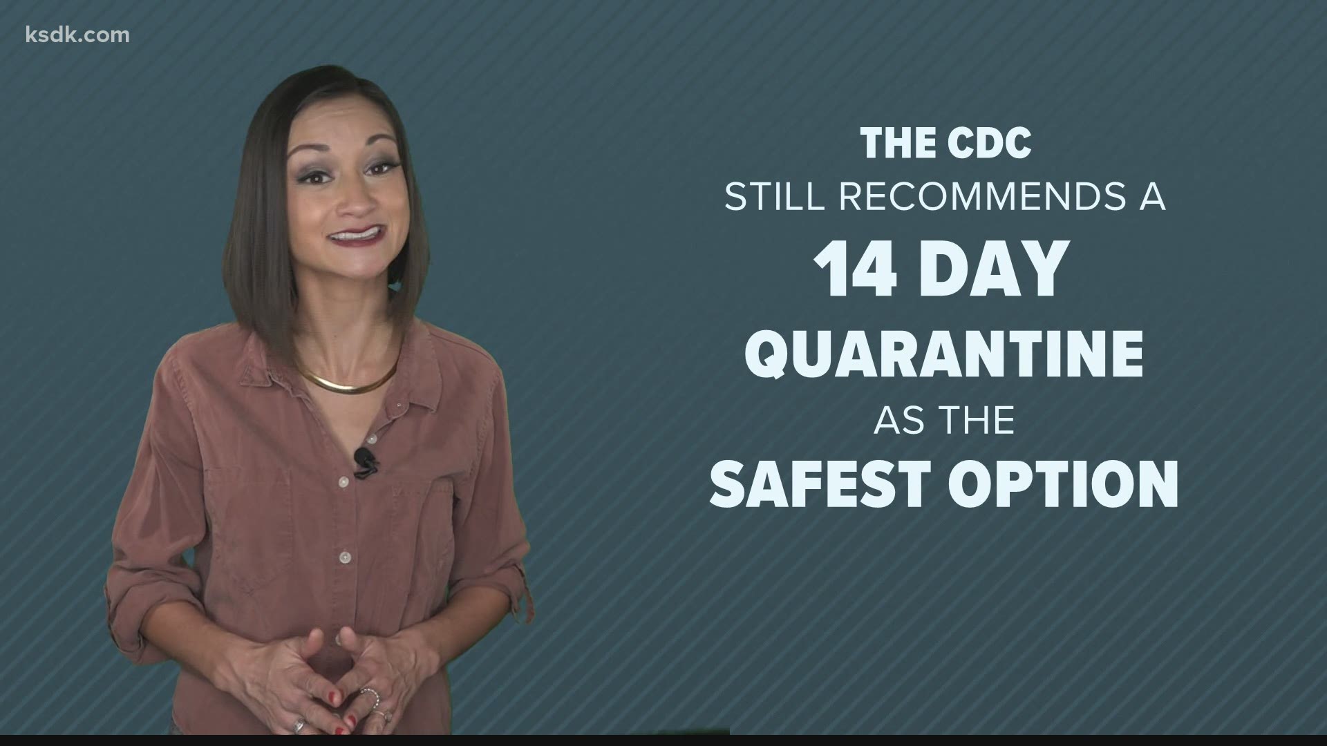 New quarantine options were released by the CDC, but does that change anything for you?