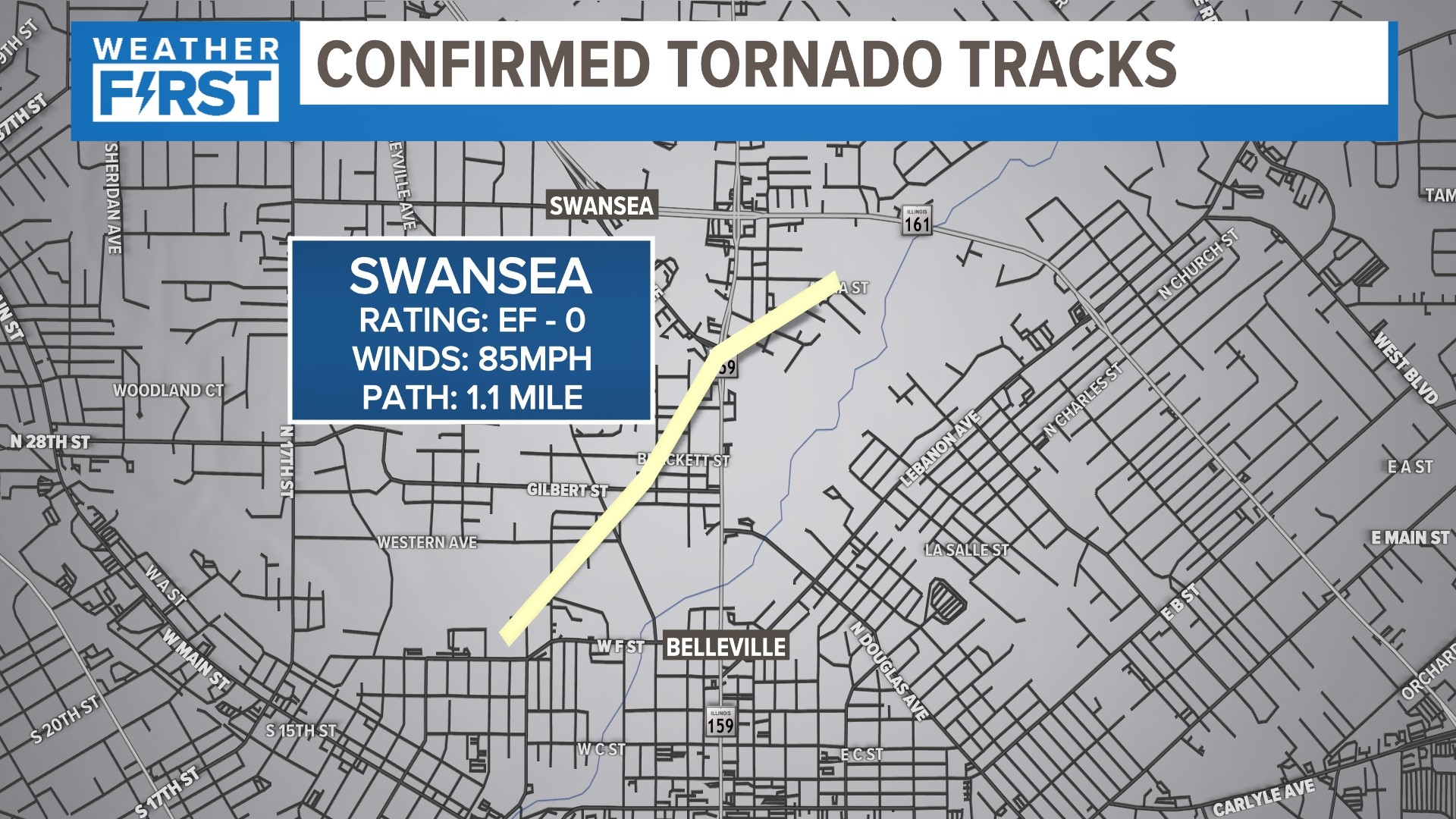 Breaking down St. Louis area tornados from Saturday's storms | ksdk.com