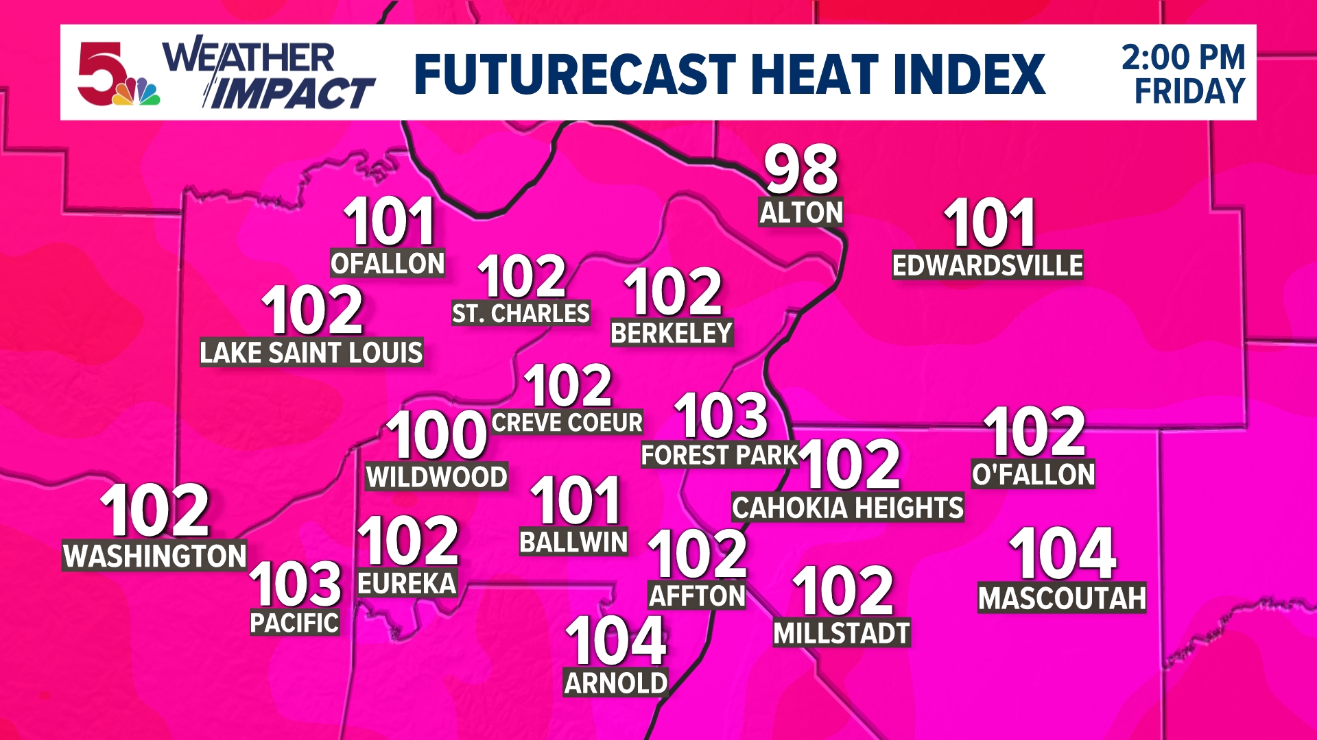 Heat dome moves over St. Louis this week | ksdk.com