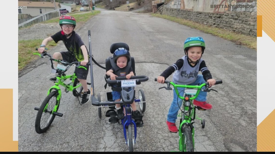 5,000 raised for boy's adaptive tricycle