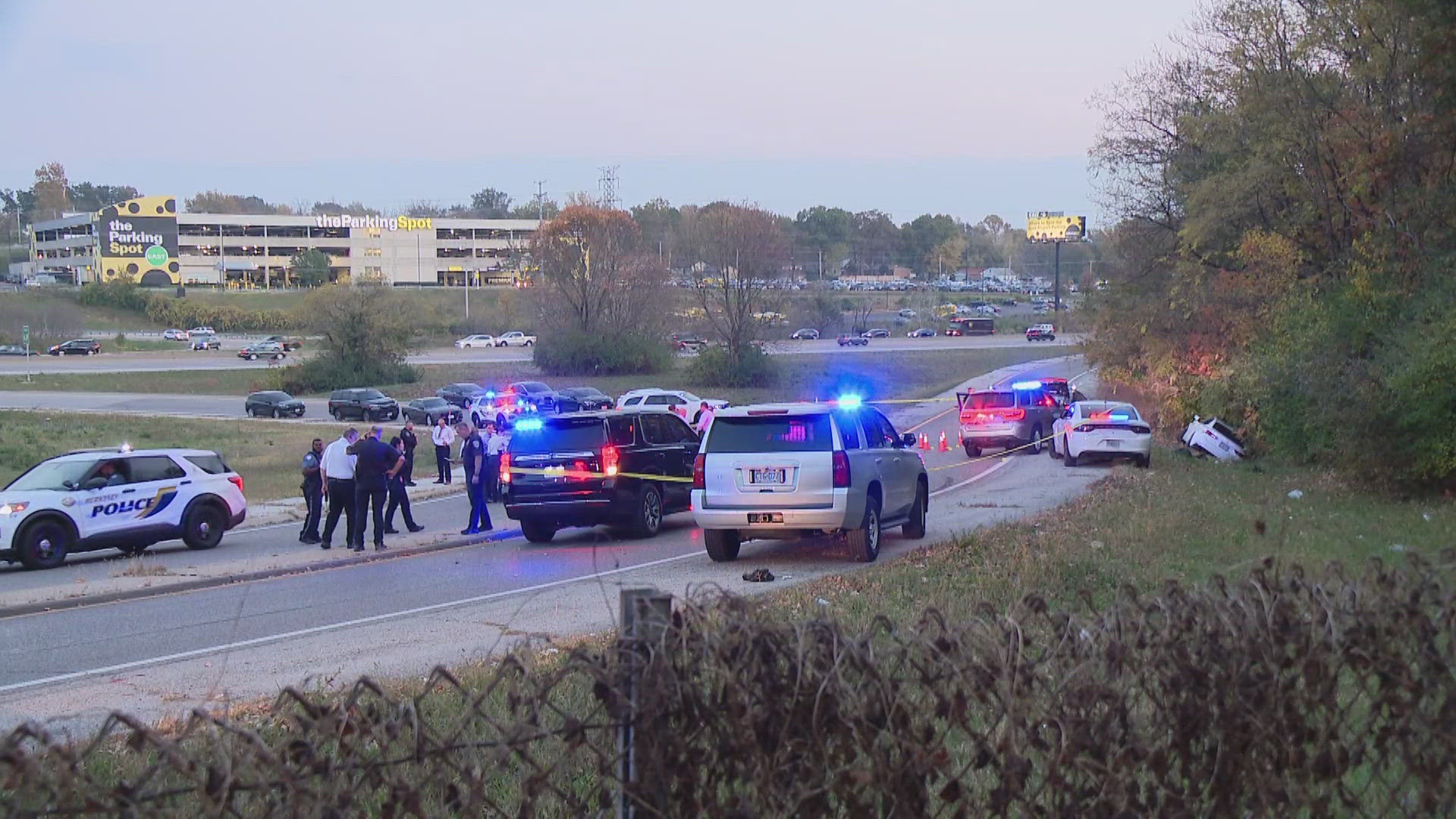 The St. Louis County Police Department has taken over the investigation of a shooting involving officers. The person was hit and taken to a hospital.