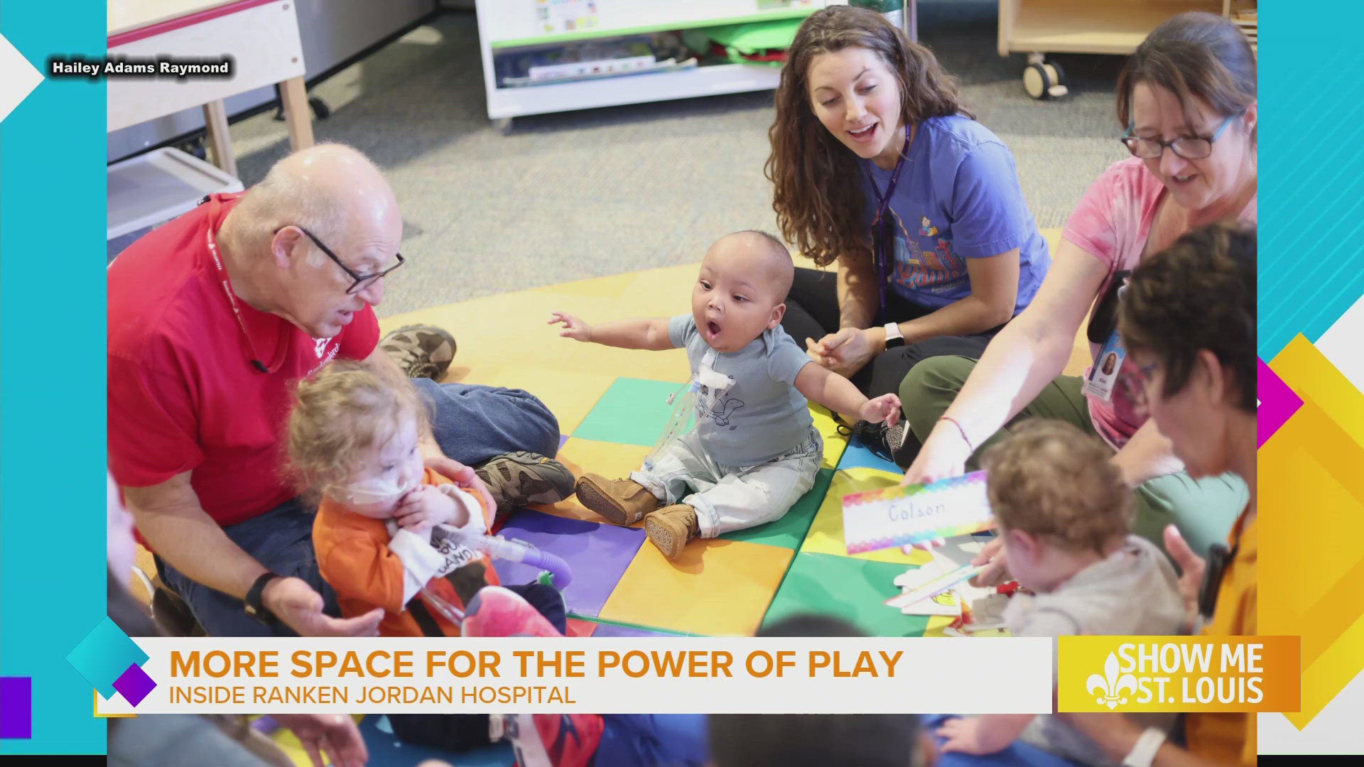 Ranken Jordan shares their new $1.4 million renovation project to create more space for young patients to play.
