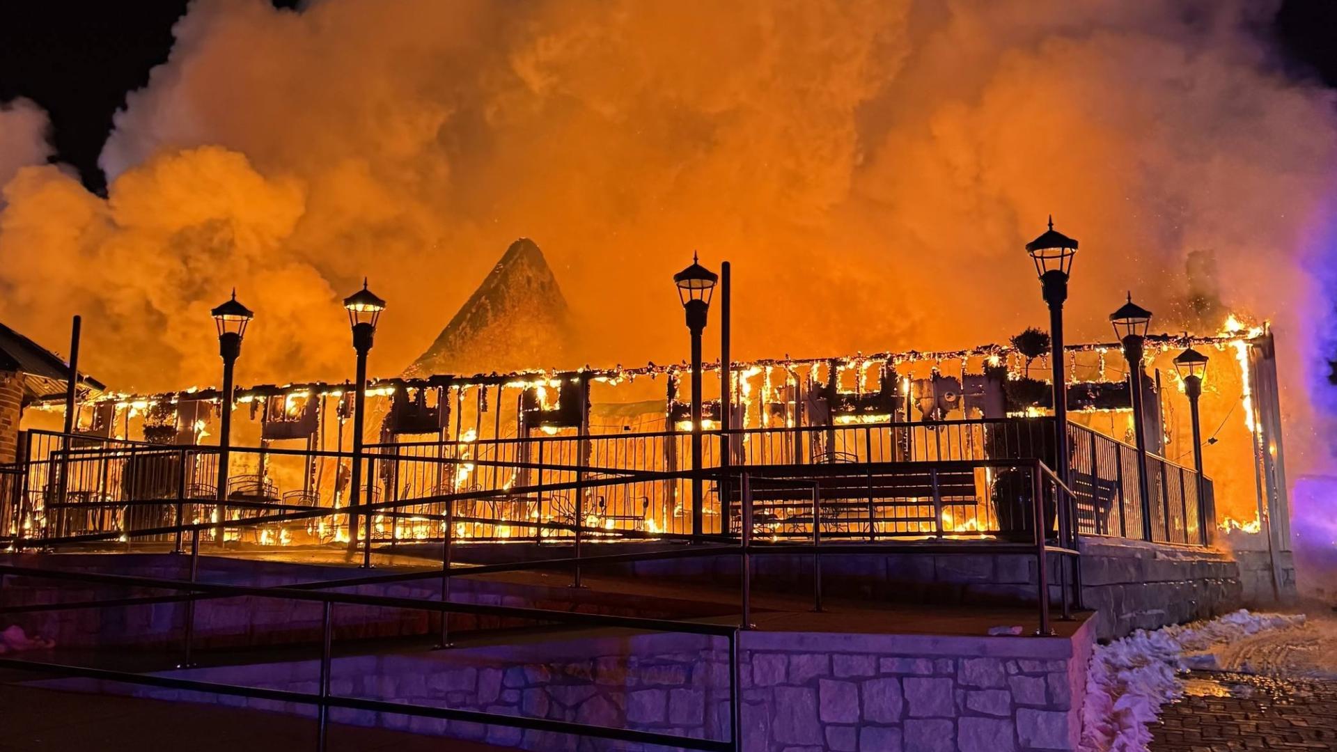 Fire destroys new winery, restaurant in Gasconade County | ksdk.com
