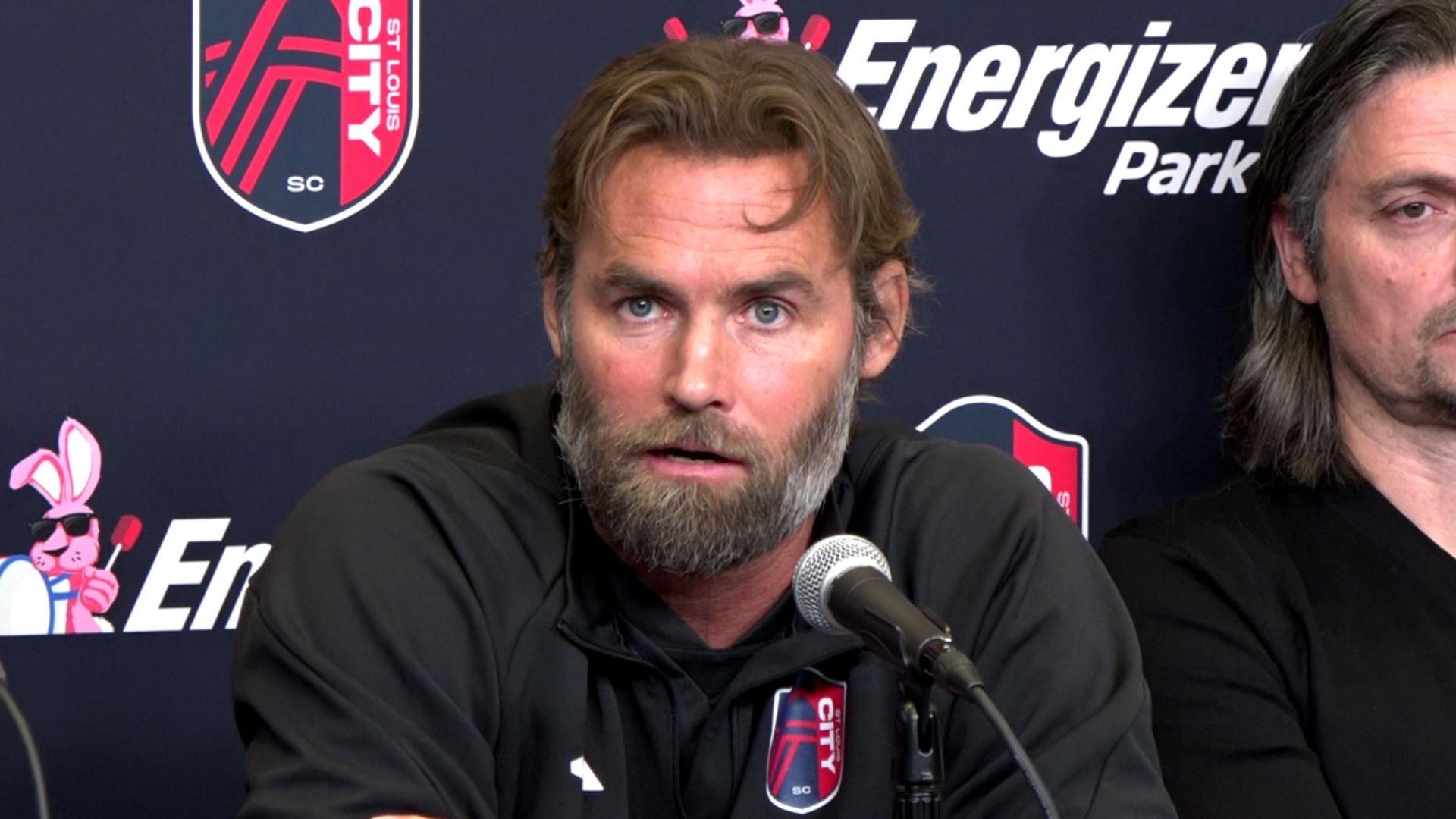 St. Louis CITY SC introduced their new head coach on Friday. Olof Mellberg is the second head coach in team history.