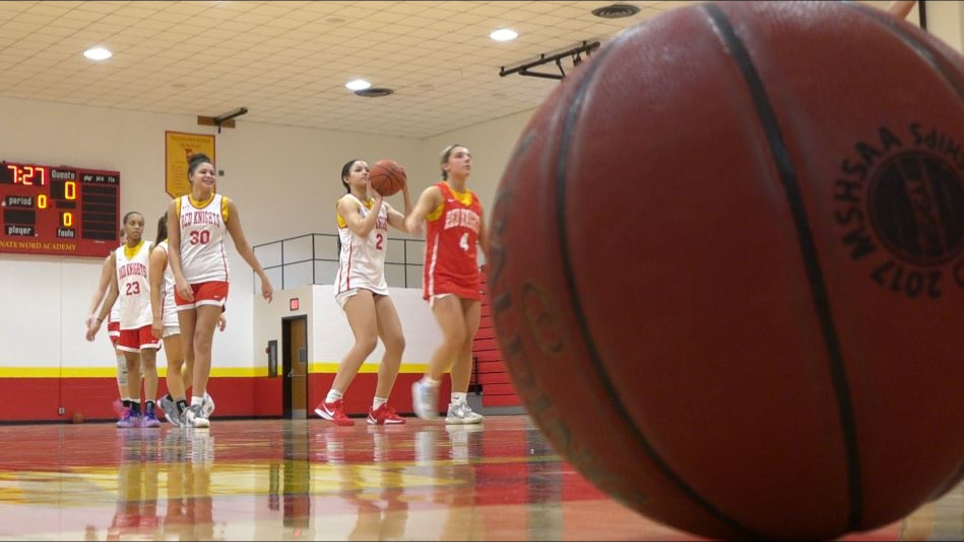 "We're making history every single game, which is very, very cool," said head coach Dan Rolfes.