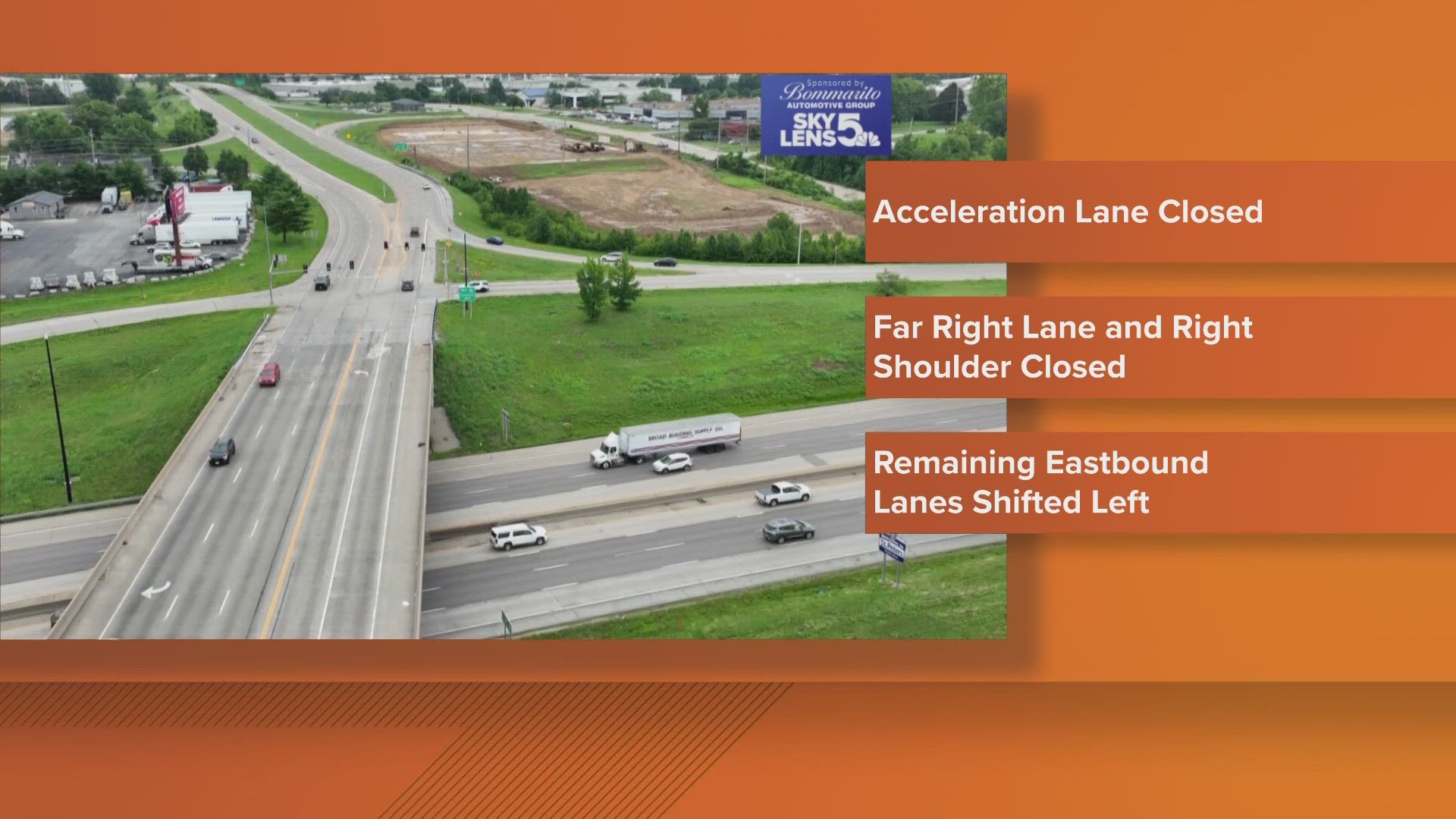 A massive bridge revamp will be underway in St. Charles County. Lane shifts start at 9 p.m. Monday and will impact west- and eastbound lanes.