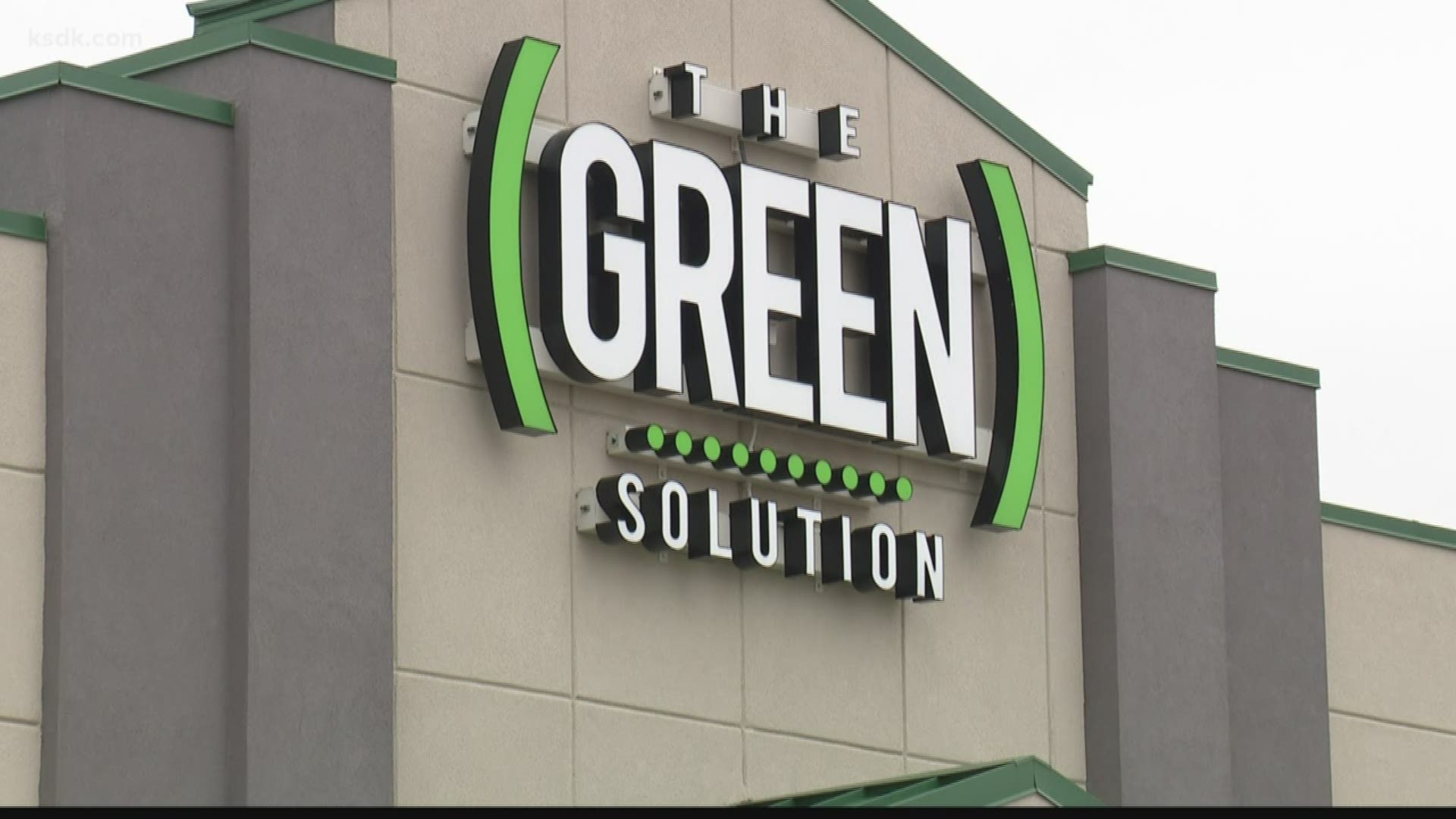 The license will allow The Green Solution in Sauget, an existing medical cannabis dispensary, to get an adult use dispensing license