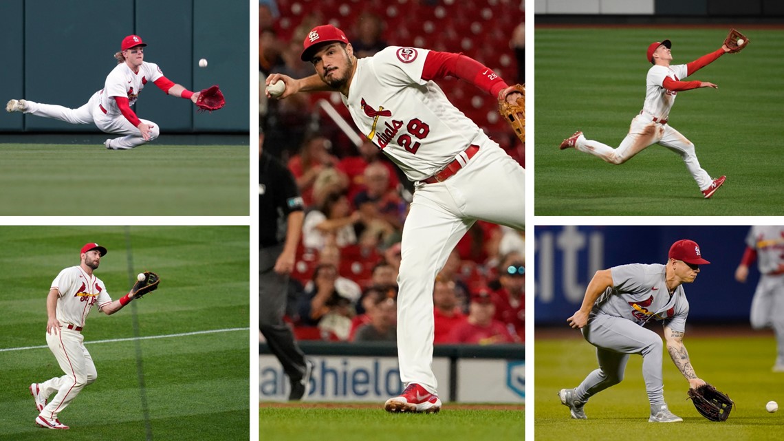 Edman up for two different Gold Glove Awards, four Cardinals named