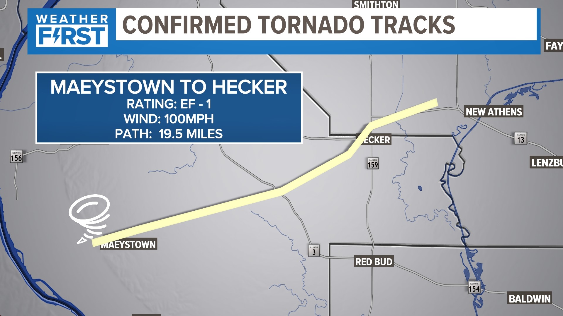 Breaking down St. Louis area tornados from Saturday's storms | ksdk.com