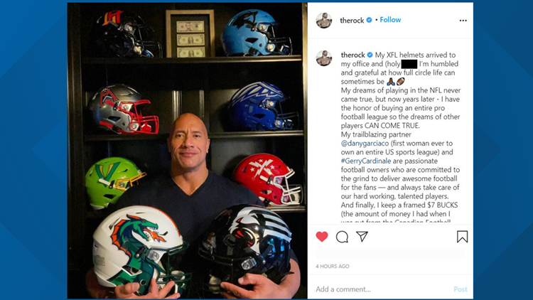 Orlando will be part of Dwayne 'The Rock' Johnson's XFL football league  (again), Orlando Area News, Orlando