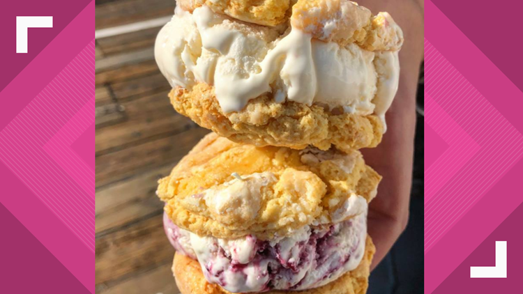 You can now get gooey butter cake ice cream  sandwiches in 